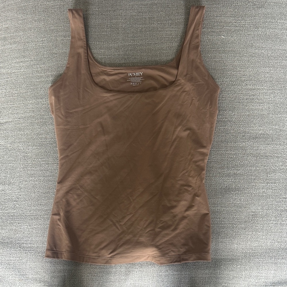 Women's Brown Tank Top